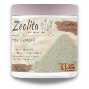 Zeolita Micronizado 500 Gramos