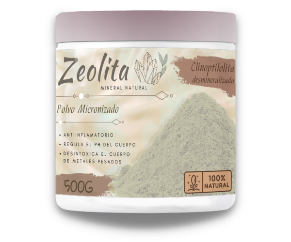 Zeolita Micronizado 500 Gramos
