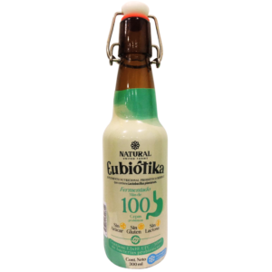 Eubiótika Suplemento Nutricional Probiótico Bebible 300ml, con su gran cantidad y variedad de cepas probióticas (más de 100), ofrece una serie de beneficios significativos para la salud. Estos beneficios se derivan de la capacidad de los probióticos para influir positivamente en la microbiota intestinal y, por ende, en diversas funciones del organismo. Beneficios generales de Eubiótika con más de 100 cepas probióticas -Mejora de la salud digestiva -Refuerzo del sistema inmunitario -Restauración del microbiota -Producción de sustancias beneficiosas -Posible influencia en la salud mental y metabólica -Prevención de infecciones -Beneficios específicos por cepas
