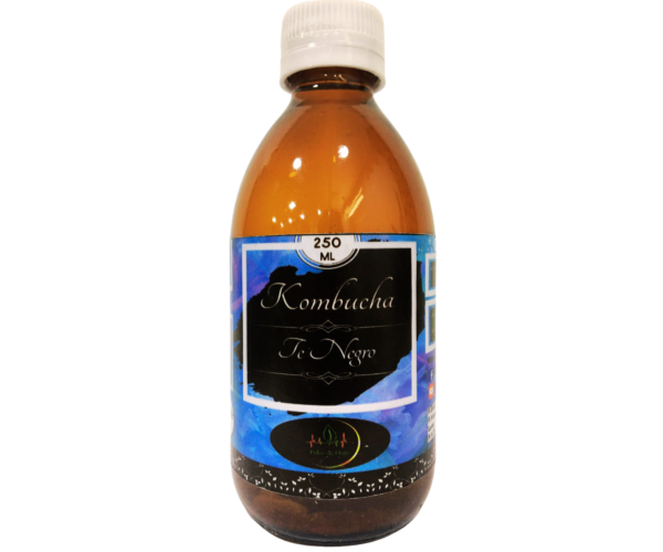 La kombucha de té negro es una bebida fermentada que se ha vuelto muy popular debido a sus potenciales beneficios para la salud, que derivan tanto del té negro en sí como del proceso de fermentación.