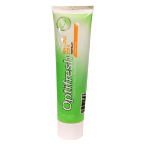 La pasta de dientes Optifresh Pro White sin flúor de Oriflame, también conocida como Optifresh, ofrece una serie de beneficios para la salud bucal, especialmente para quienes buscan una alternativa sin flúor Beneficios: -Restauración de la blancura natural -Aliento fresco duradero -Salud bucal completa -Suavidad para encías y dientes sensibles -Sensación de limpieza profunda -Fórmula biodegradable -Libre de flúor