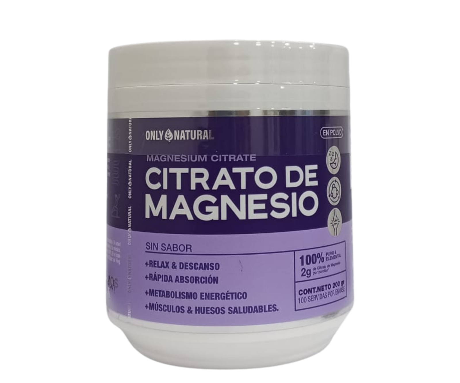 💪 Función Muscular y Relajación: Ayuda al funcionamiento normal de los músculos y nervios. Es un relajante natural que puede prevenir y aliviar calambres y espasmos musculares. Contribuye a una mejor recuperación después del ejercicio. 🧠 Sistema Nervioso y Sueño: Actúa como un tranquilizante natural, ayudando a reducir el estrés, la ansiedad y la irritabilidad. Mejora la calidad del sueño, ya que puede favorecer la relajación y la producción de melatonina (la hormona del sueño). 🚽 Salud Digestiva (Laxante Suave): Es muy conocido por su uso para tratar el estreñimiento de corto plazo. Funciona atrayendo agua al intestino (efecto osmótico), lo que ablanda las heces y promueve el movimiento intestinal.