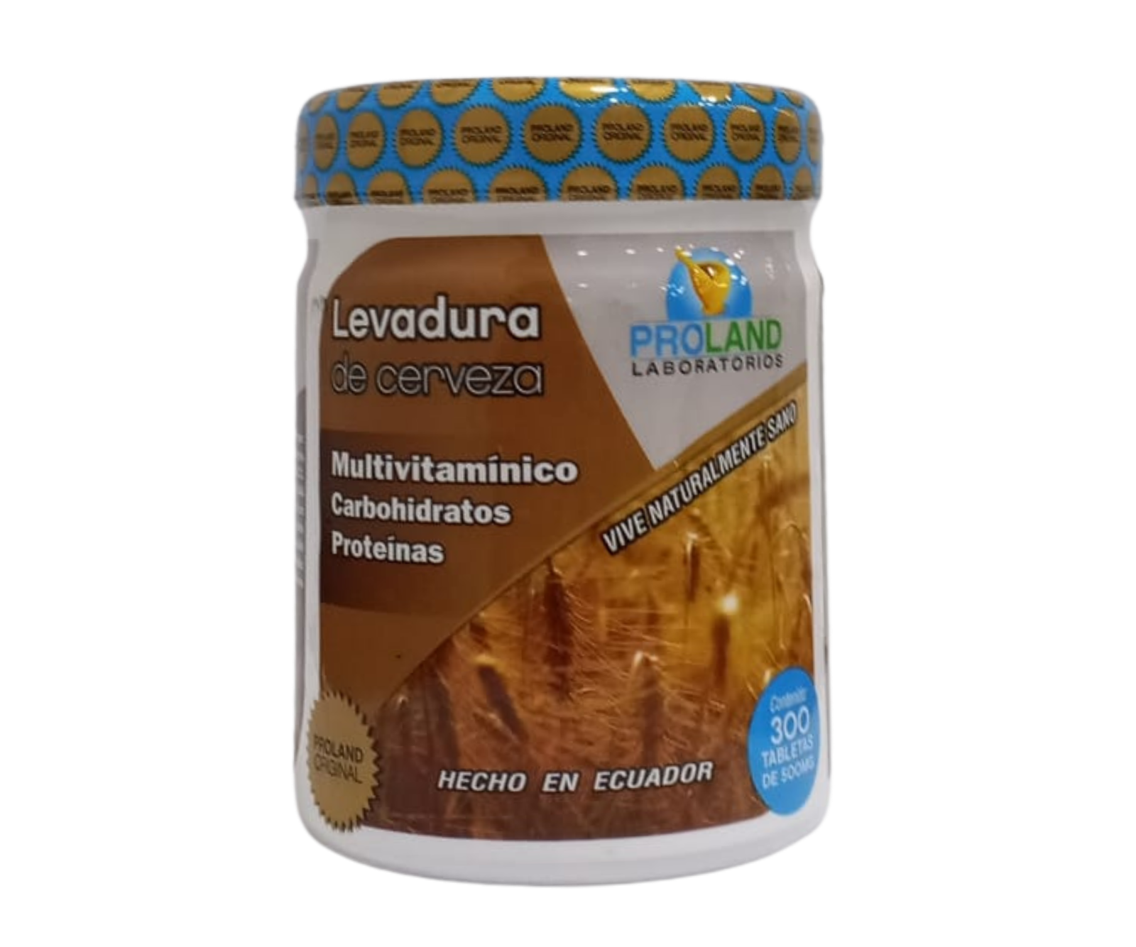 Levadura de Cerveza 300 tabletas de 500mg(Proland)